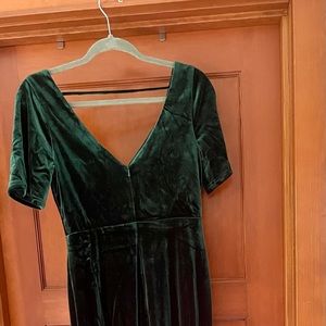 Revelry Giselle Velvet Dress. Size 8